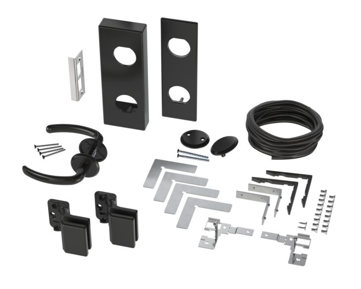 Module-classic-assembly-kit-for-glass-doors-black