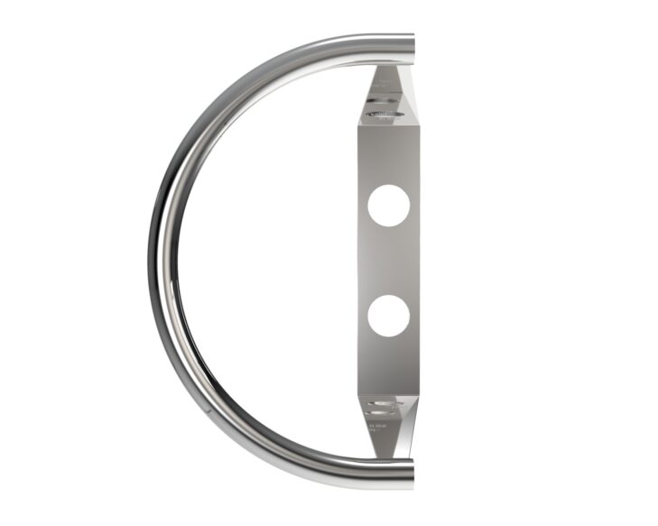 SLUG 18 pull handle-polished stainless steel